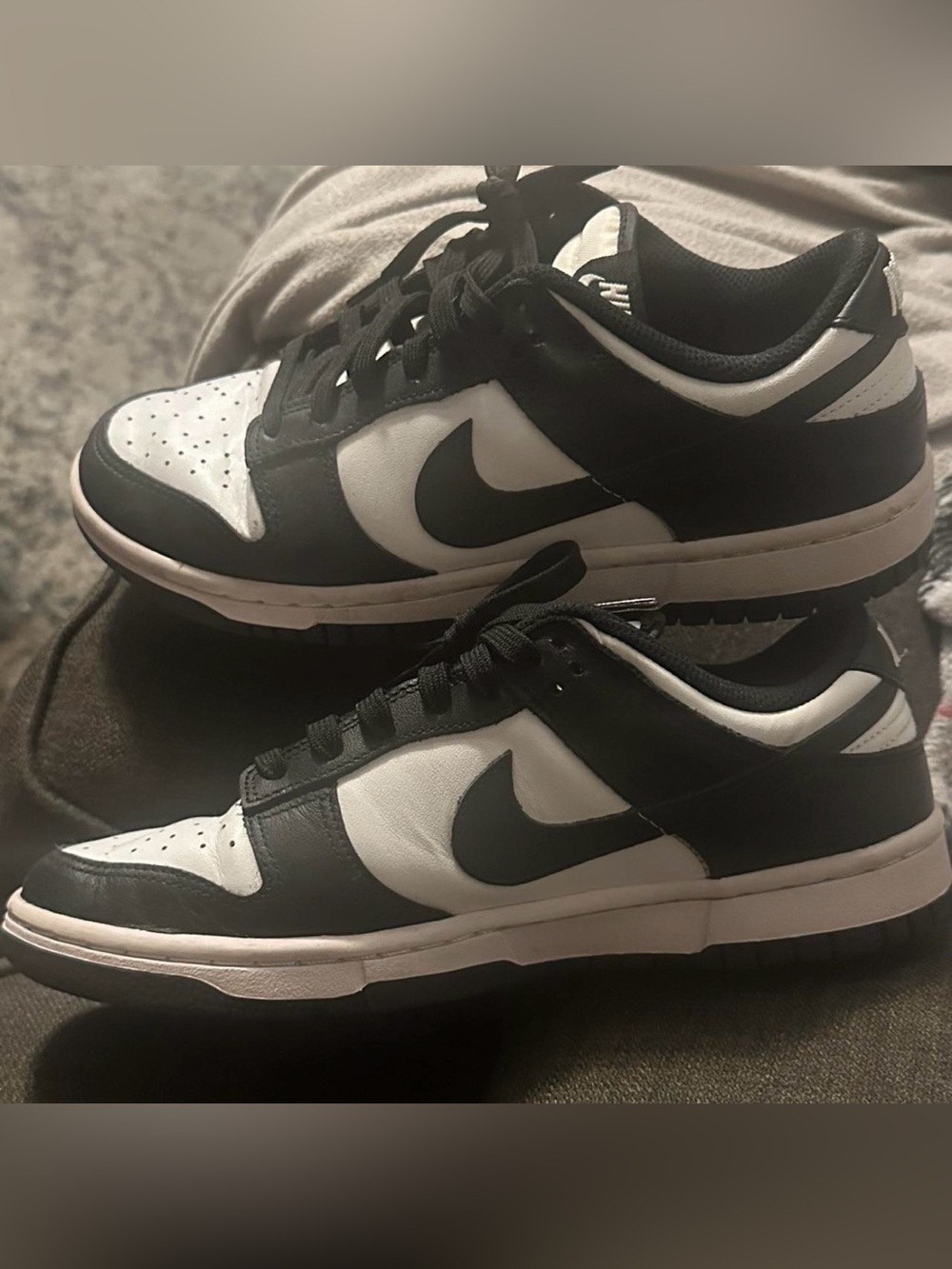 Nike Women’s Low-Top Sneakers in Black and White